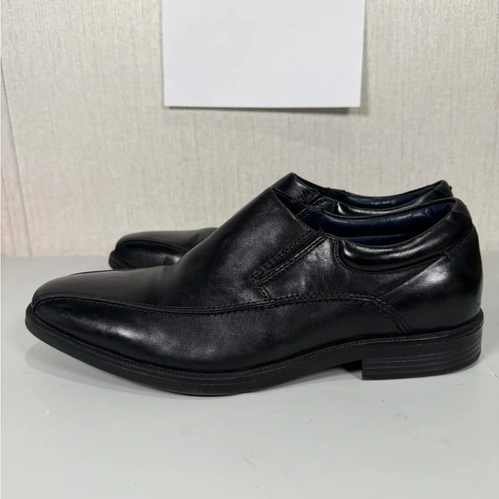 DOCKERS‎ Comfort Zone Men's Size 10M Classic Black Loafers Nice Dress Shoes Exc